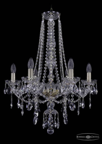 Подвесная хрустальная люстра 1415 Bohemia 1415/6/200/h-75 G
