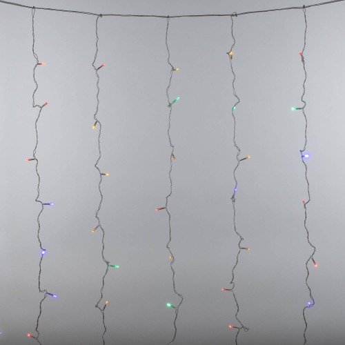 Занавес светодиодный, 3х2м. 160 светодиодов Uniel ULD-C3020-160/DTA MULTI IP20