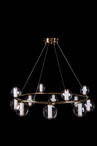 Подвесная люстра LEON Aurore LE7703/12 Gold