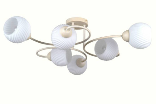 Потолочная люстра Natali Kovaltseva 81400 81400/6C BEIGE GOLD