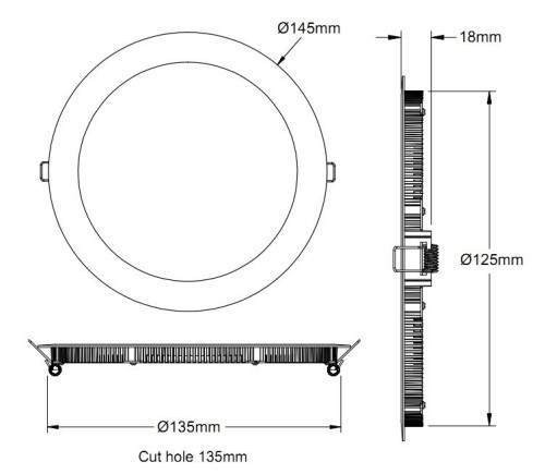 Встраиваемый светильник Deko-Light LED Panel 8 565102