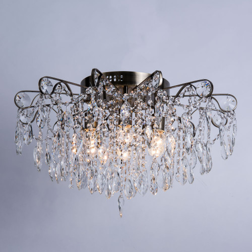 Потолочная хрустальная люстра Arte Lamp Emilia A1660PL-6AB