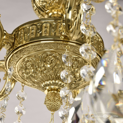 Подвесная хрустальная люстра 7101 Bohemia 71101/5/175 B G
