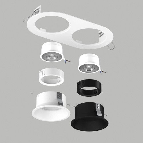 Комплект со светильником Lightstar Domino D6560607WBMOD