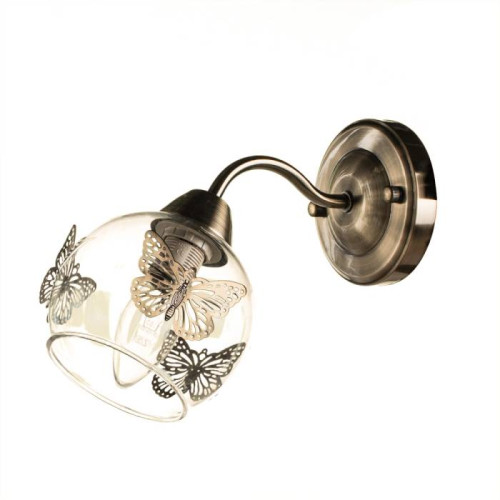 Бра с бабочками Alessandra A5004AP-1AB Arte Lamp