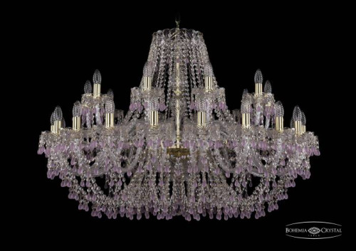 Подвесная хрустальная люстра 1410 Bohemia 1410/20+10/400 G V7010