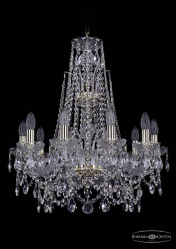 Подвесная хрустальная люстра 1411 Bohemia 1411/10/195/XL-65 G