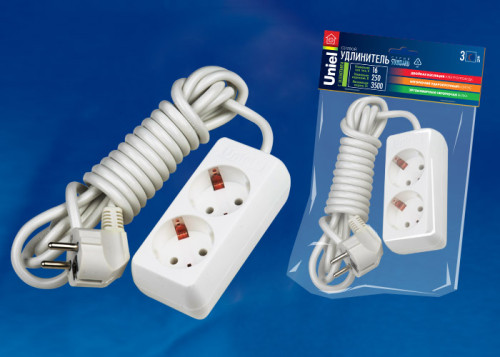 Удлинитель Uniel Standard S-GCD2-3