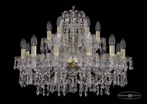Подвесная хрустальная люстра 1403 Bohemia 1403/12+6/240 G