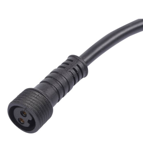 Провод 25 см для подключения прожекторов линейных 24V серии L52, L53 к контроллеру Uniel L52 линейные wallwasher UCX-LC2/L52-0.25M DC24V BLACK