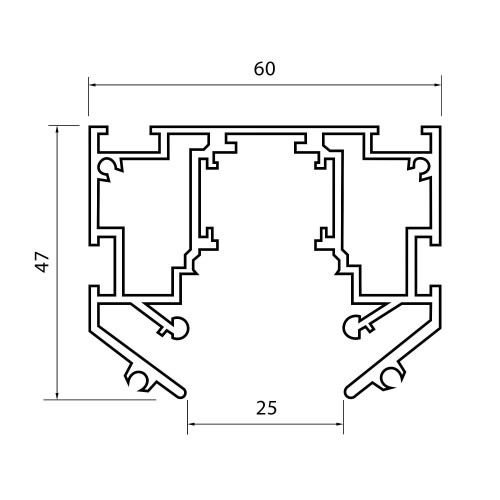 Шинопровод ST Luce Skyline 48 ST039.539.00
