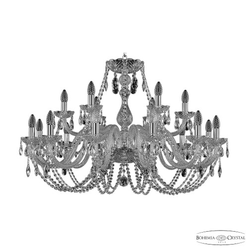 Подвесная люстра Bohemia 101 101/12+6/360 Ni