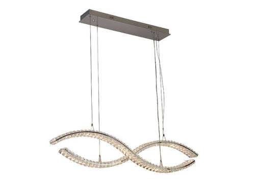 Светильник подвесной Newport Crystal 8242N/110 chrome