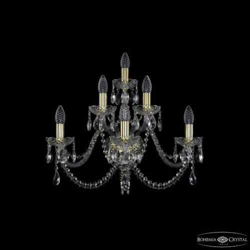 Настенное бра Bohemia 1402 1402B/3+2+1/240/G