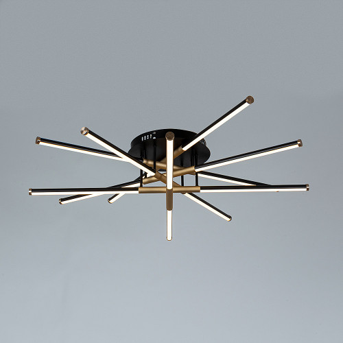 Потолочная люстра Arte Lamp Fernando A2199PL-6BK