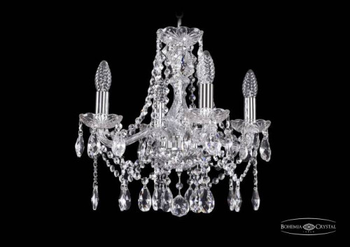 Подвесная хрустальная люстра 1413 Bohemia 1413/4/141 Ni