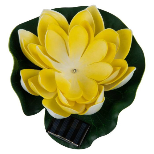 Фигура для сада Uniel USL-S-827/PT060 YELLOW WATERLILY