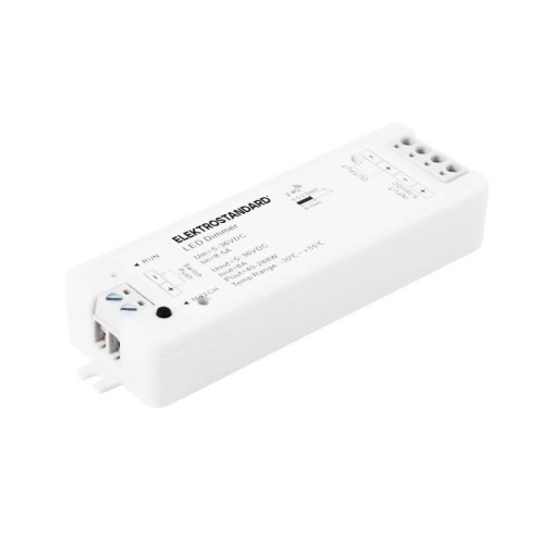 Драйвера для LED ленты Elektrostandard 95005/00 Контроллер 12/24V Dimming для ПДУ RC003