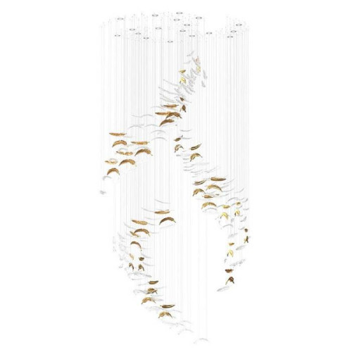 Люстра каскадная L'Arte Luce Luxury Airy L61809