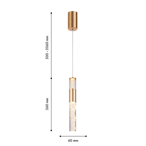 Светильник подвесной Favourite Icecube 4760-1P