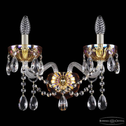 Настенное бра Bohemia 5413 5413B/2/165 G Shampan/M-1H
