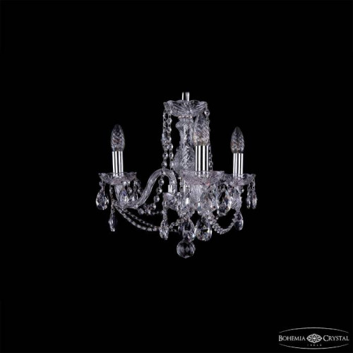 Подвесная хрустальная люстра 1402 Bohemia 1402/3/141 Ni