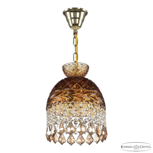 Светильник подвесной Bohemia 5478 5478/22 G Amber/M-1F Leafs K721