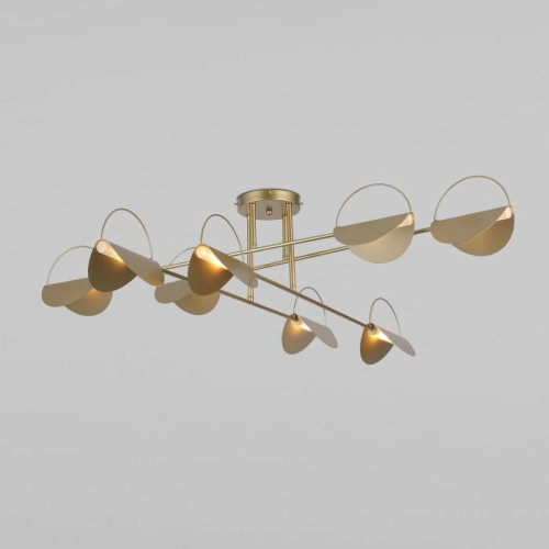 Потолочная люстра Eurosvet Grazia 70148/8 золото Smart