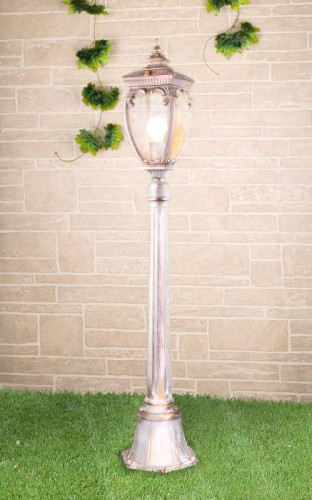 Столб фонарный уличный Elektrostandard Andromeda Andromeda F (GLYF-8024F) белое золото