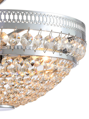 Потолочная люстра Natali Kovaltseva Barocco BAROCCO 81405/4C CHROME