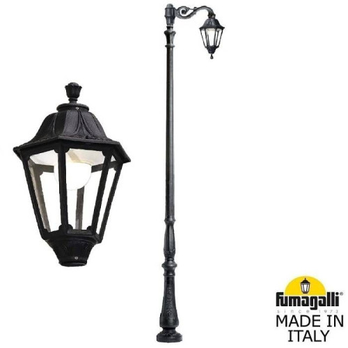 Столб фонарный уличный Fumagalli Noemi E35.208.M10.AXH27