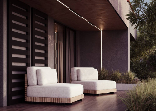 Трековый светильник Maytoni Basis O-TR02-1-S-24WB4K