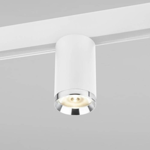 Трековый светильник Elektrostandard Slim Magnetic Slim Magnetic R06 Трековый светильник 10W 4200K Ringe (белый/серебро) 85506/01