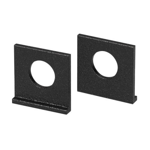 Комплект проушин чёрного цвета для профилей КЛУС с малым пазом Arlight 032861
