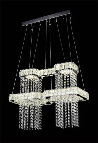 Подвесная хрустальная люстра  Lumina Deco DDP 6971