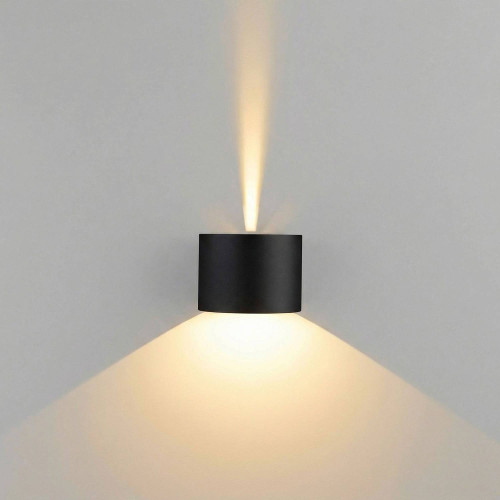 Уличный настенный светильник Elektrostandard Blade 1518 TECHNO LED BLADE 3000K черный