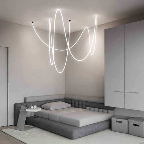 Боковые крепления (2 шт.) д/силикон. профиля-трубы D18 мм д/LED ленты Lightstar Profiled 441890