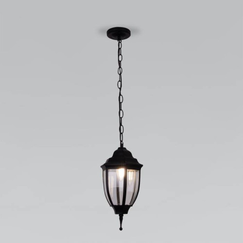 Уличный подвесной светильник Elektrostandard Feba Feba H черный (35147/H)