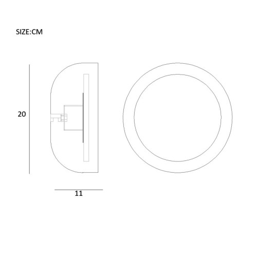 Настенный светильник ImperiumLoft Loke01 101750-26