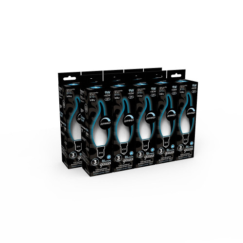 Светодиодные лампочки Gauss 104201209-D (E14)  (9Вт)  (4100K) 