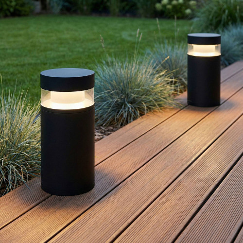 Уличный наземный светильник Elektrostandard Techno 1531 TECHNO LED 3000K чёрный