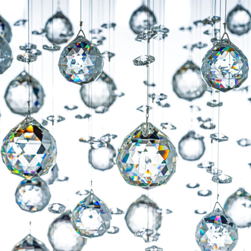 Потолочная хрустальная люстра Arti Lampadari Flusso Flusso H 1.4.55.615 N