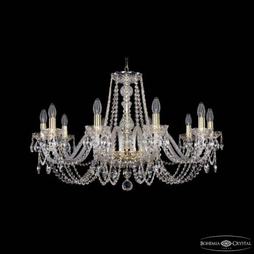 Подвесная хрустальная люстра 1402 Bohemia 1402/10/300 G