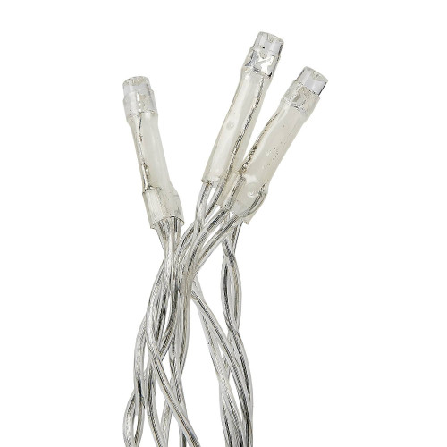 Бахрома светодиодная со статическим свечением, 6м Uniel ULD-B6006-080/STK WHITE IP44