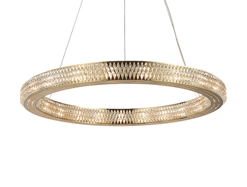 Подвесная люстра Newport Melody 8560/80 C gold polished