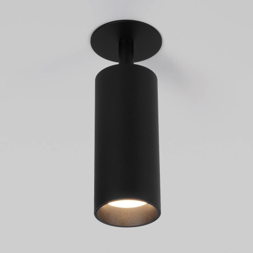 Встраиваемый светильник Elektrostandard Diffe Diffe черный 10W 4200K (25052/LED)