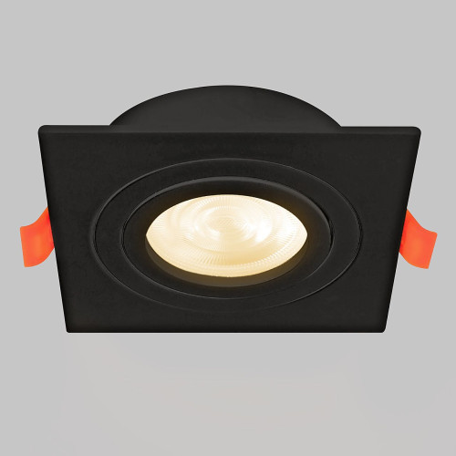 Светильник встраиваемый поворотный GU10 50W Черный IL.0029.0008-BK