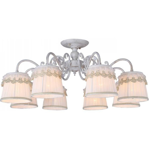 Потолочная люстра Arte Lamp Merletto A5709PL-8WG