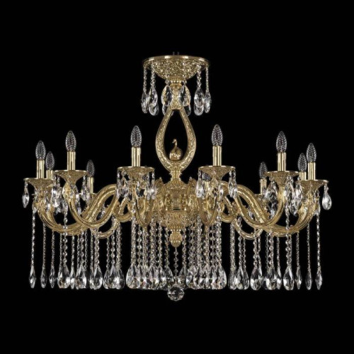 Подвесная хрустальная люстра 7101 Bohemia 71401/12/360 A G FS2B