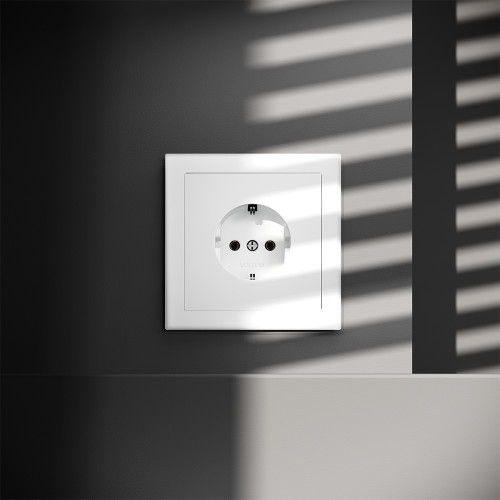 Розетка (Белый) Voltum Voltum S70 VLS040102